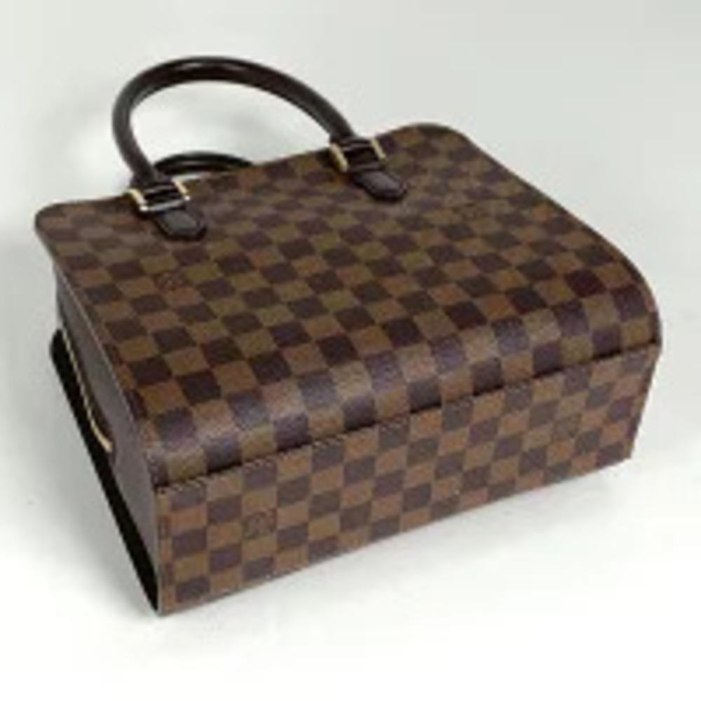 Louis Vuitton Damier Triana Handbag Brown